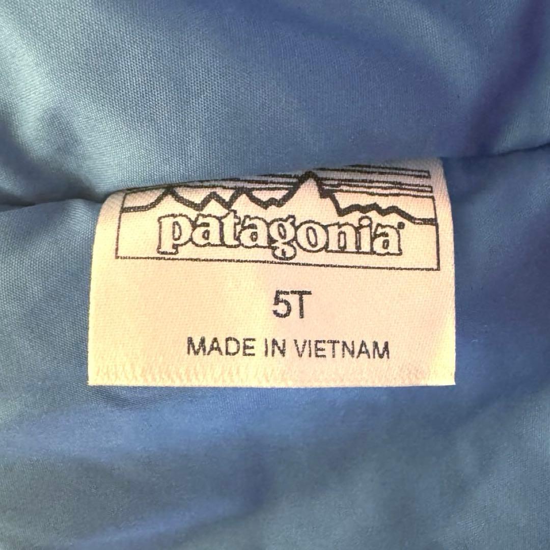 【美品】patagonia　子ども用スキーウェア　ピンク　5Tサイズ