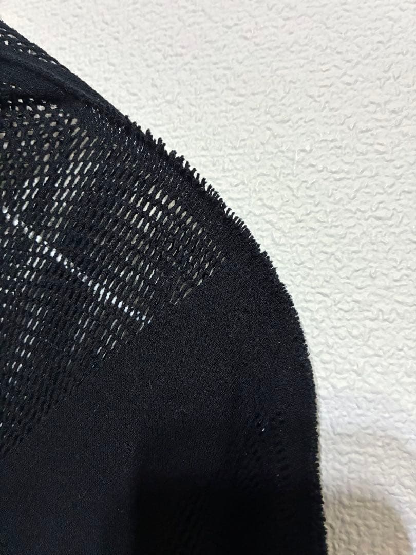 ISSEY MIYAKE A-POC メッシュハイネックカットソー 2 黒