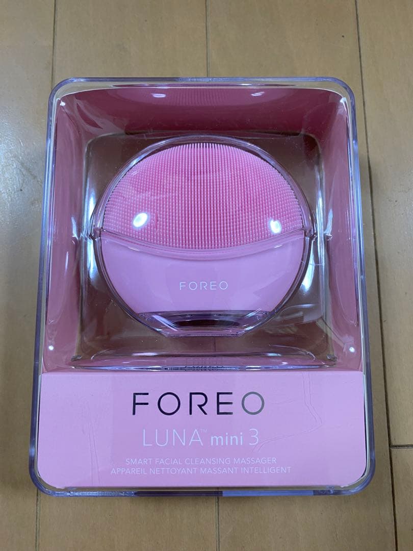 新品未使用　FOREO LUNA mini 3 パールピンク　ケースに傷あり
