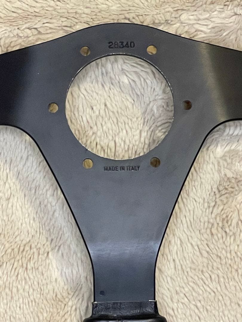 NARDI ブラック ステアリング 3本スポーク