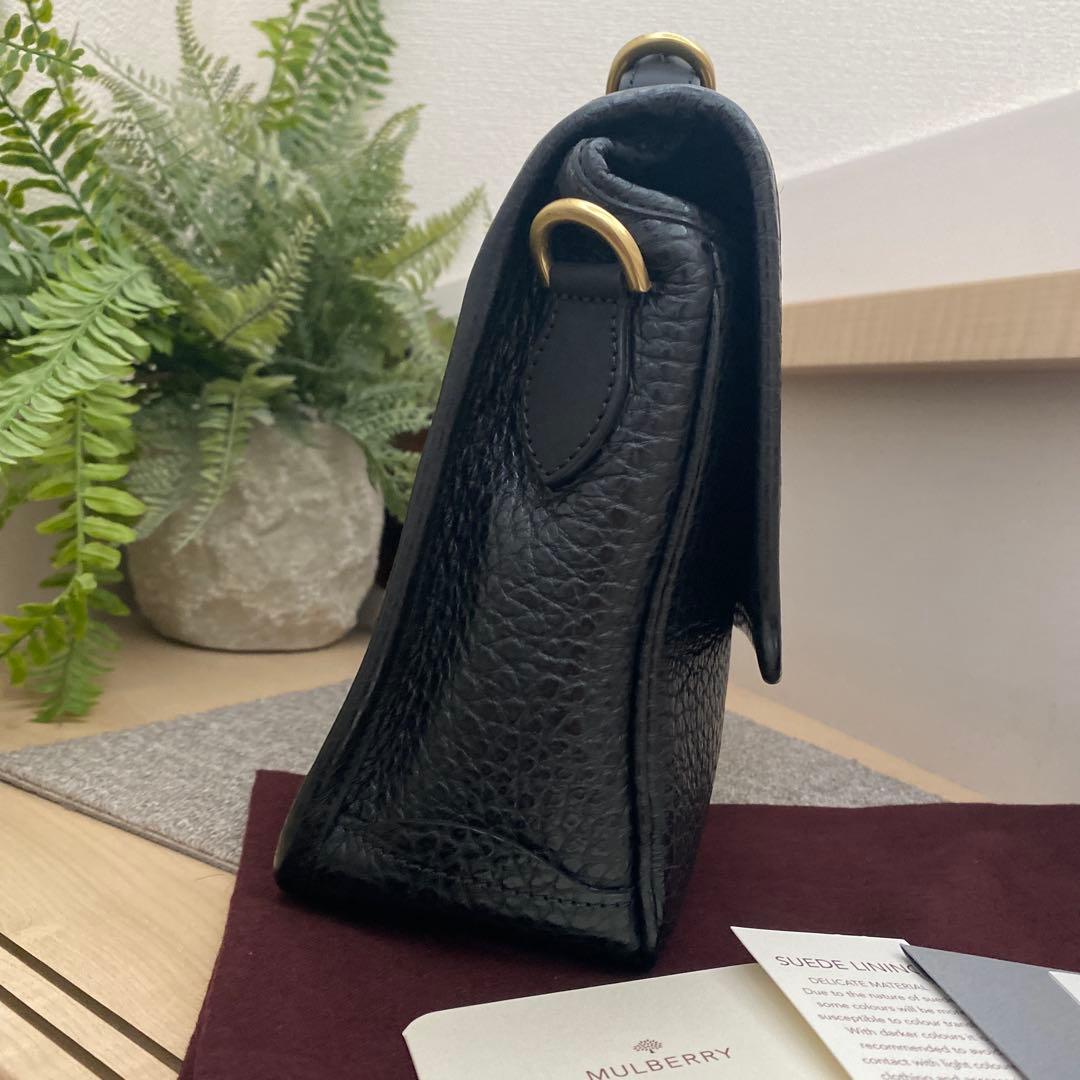 美品★mulberryマルベリー★Brynブリン★本革ハッグ★ストラップ欠品