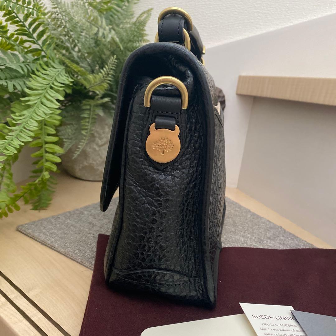 美品★mulberryマルベリー★Brynブリン★本革ハッグ★ストラップ欠品