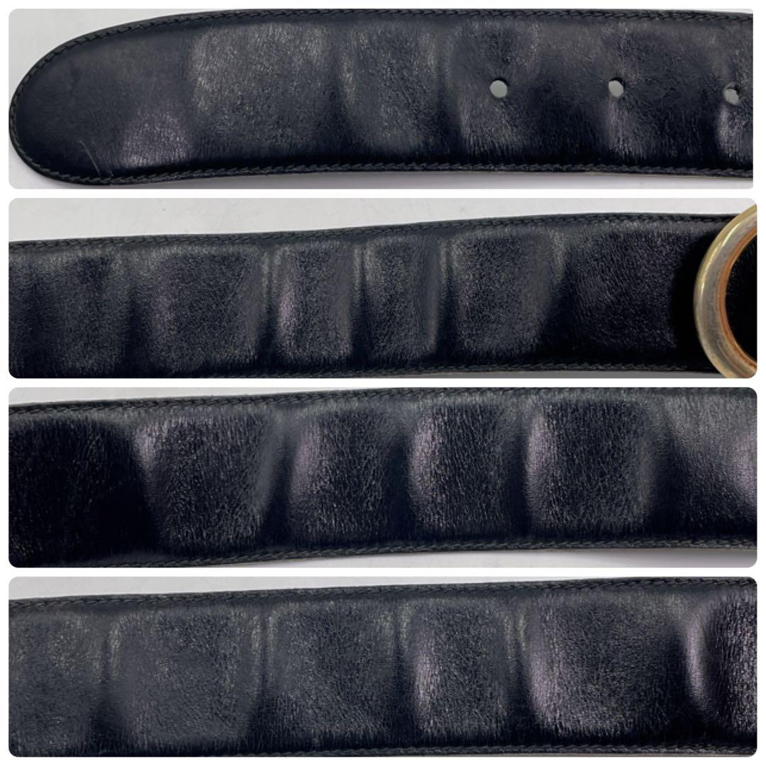 ✨高級✨GUCCI ベルト　インターロッキング　ゴールドバックル　70/28