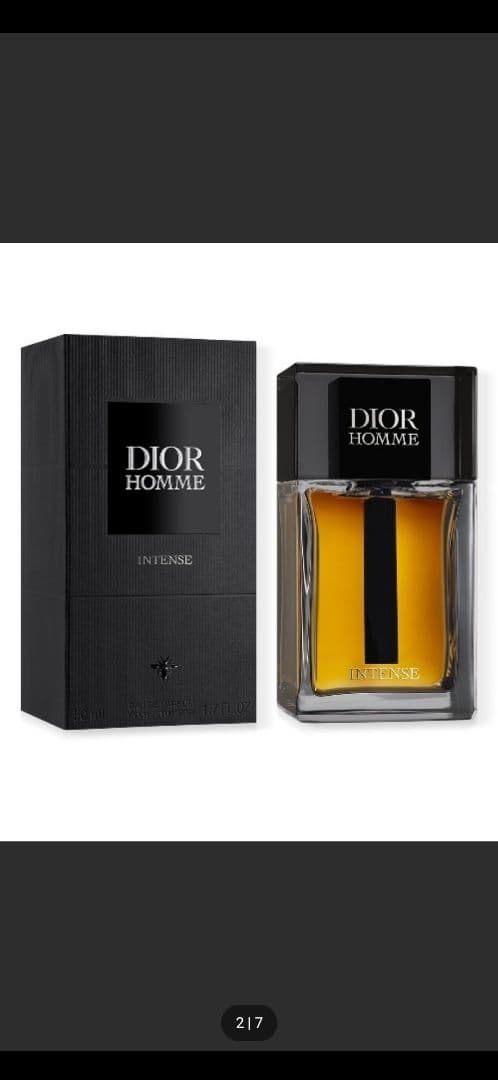 【新品未開封】ディオール オム インテンス （オードゥ パルファン）50ml