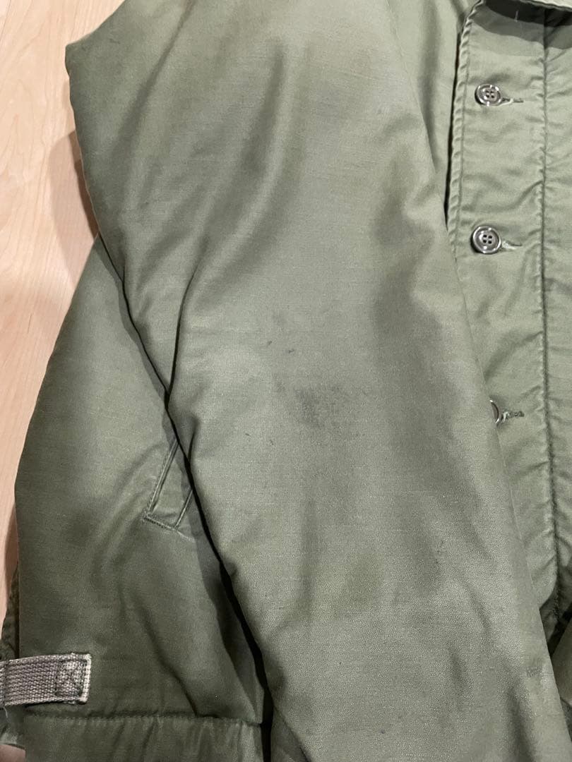 ミリタリー A2 デッキジャケット ビンテージ 80s