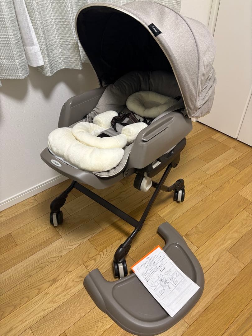 コンビ ネムリラ BEDi ハイローチェア おやすみドーム エッグショック 手動