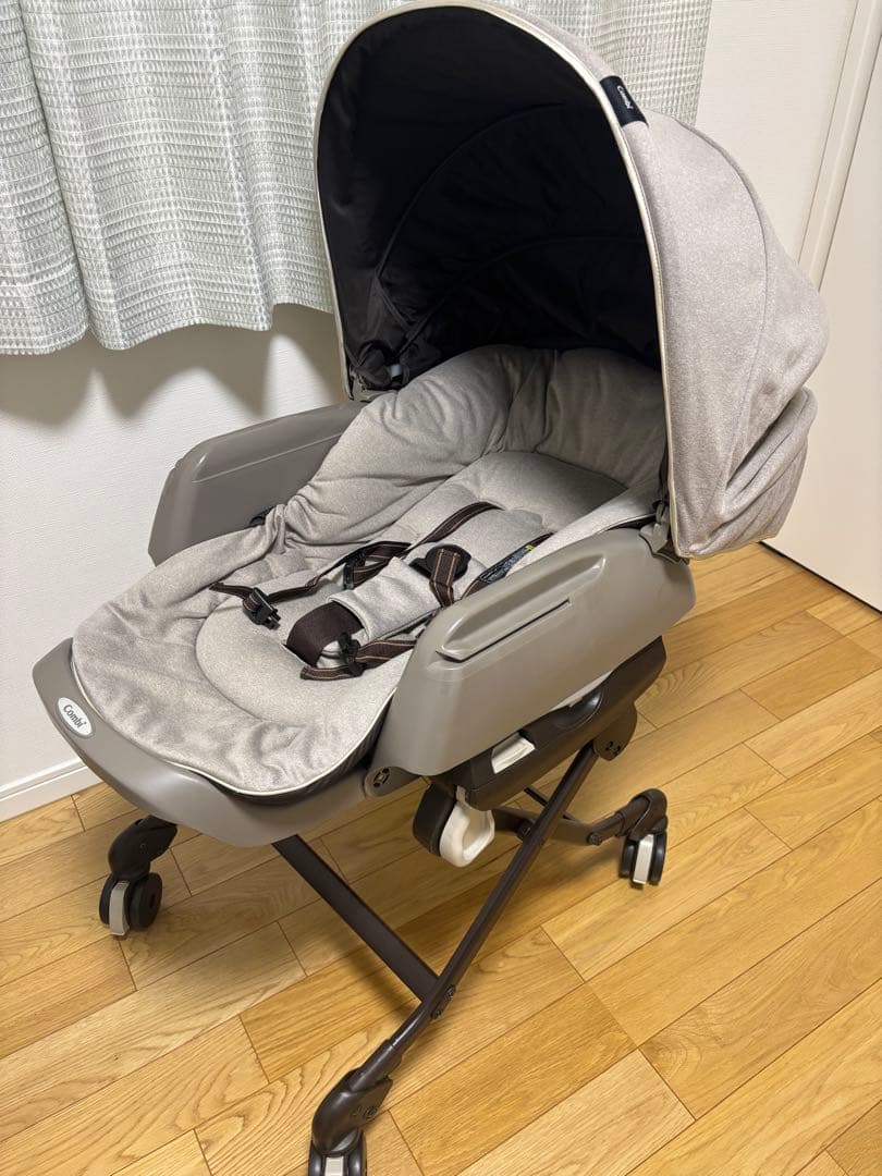 コンビ ネムリラ BEDi ハイローチェア おやすみドーム エッグショック 手動