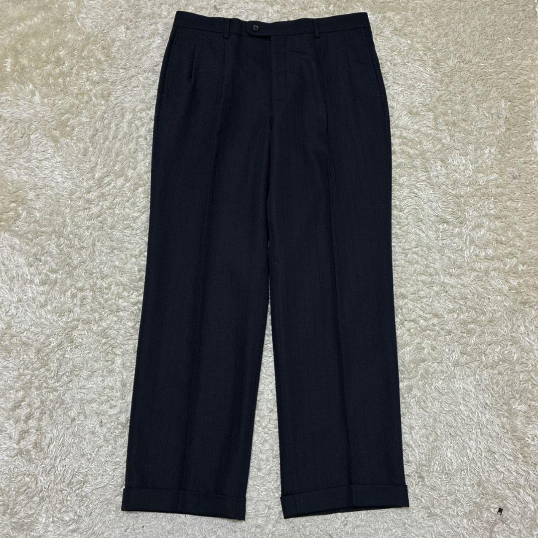 極美品✨Christian Dior セットアップ 高級スーツ上下 紺 ビジネス