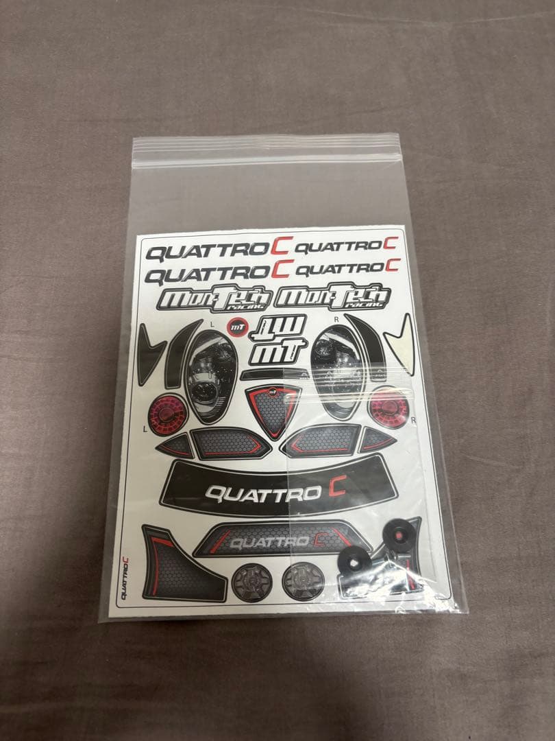 ナイジェル　ラジコン　ボディ　1/10 アルファロメオ　4C