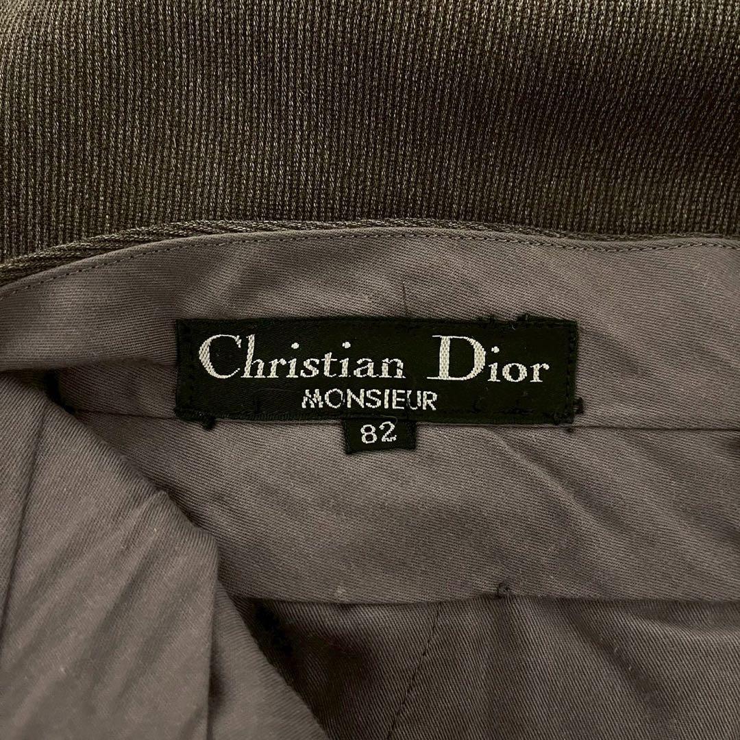 90s Christian DIOR 2タックウールスラックス 名作 HOMME