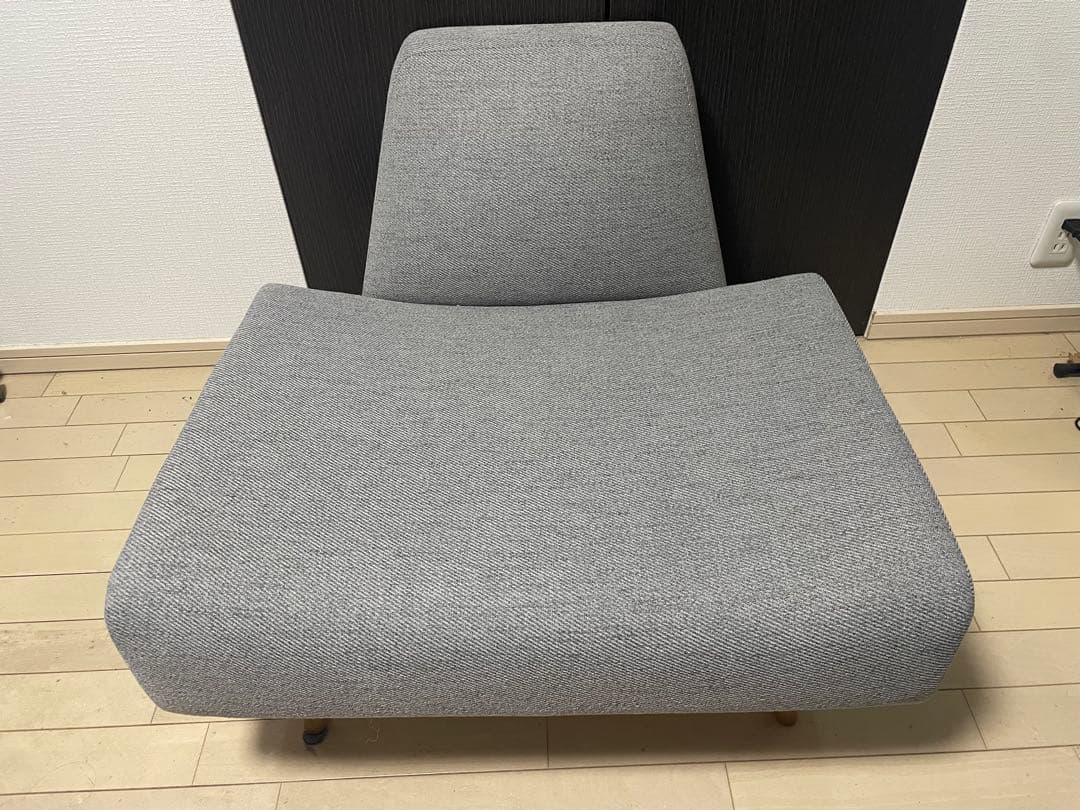 【美品】IDEE 無印良品 AO SOFA グレー 1人掛け