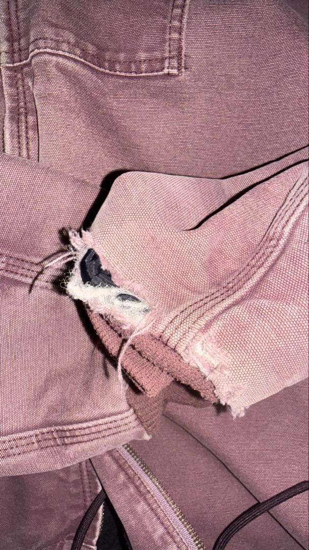 【希少】メキシコ製カーハート　アクティブジャケッワンポイントロゴ