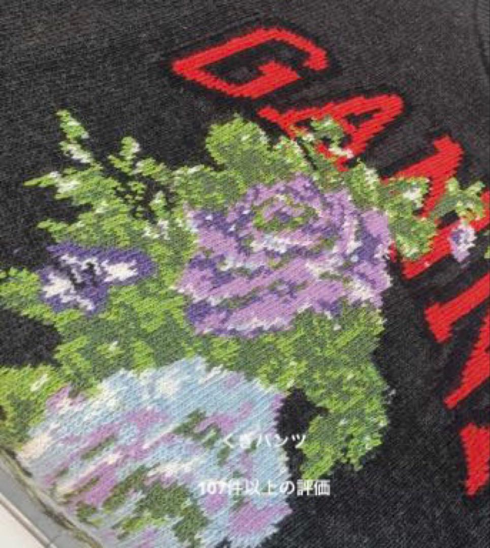 トップス GANNI graphic wool-blend sleeveless vest