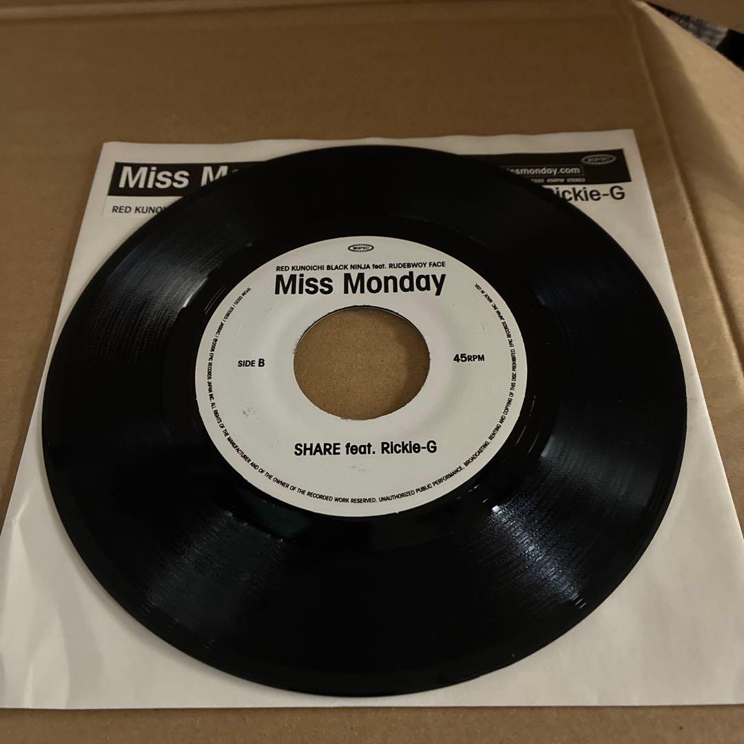 Miss Monday 7インチ RUDEBWOY FACE Rickie-G