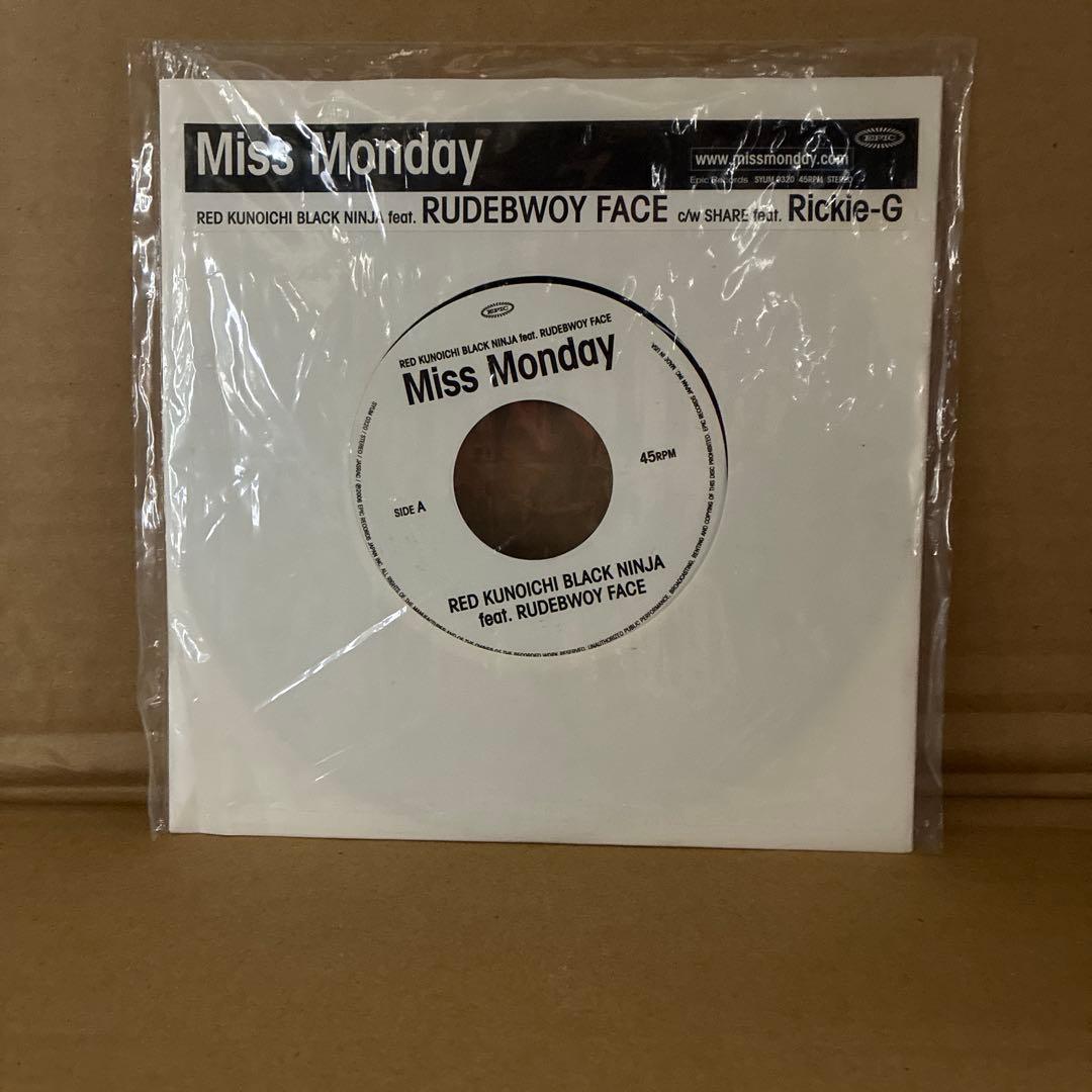 Miss Monday 7インチ RUDEBWOY FACE Rickie-G