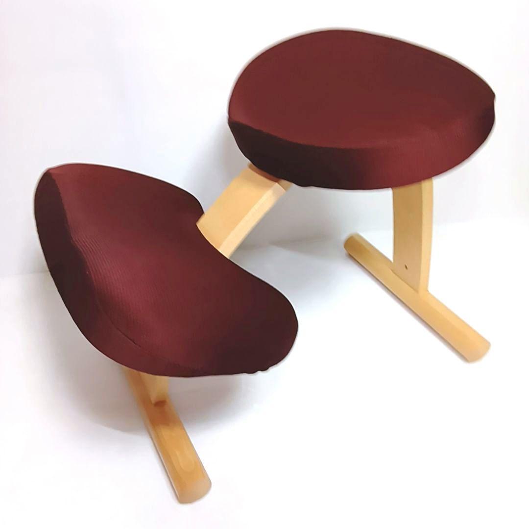 【美品】姿勢矯正 バランスラボ バランスチェア バランスイージー ブラウン