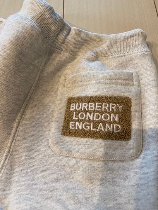 Burberry バーバリー ロゴパンツ スウェット ベビー服 95 グレー