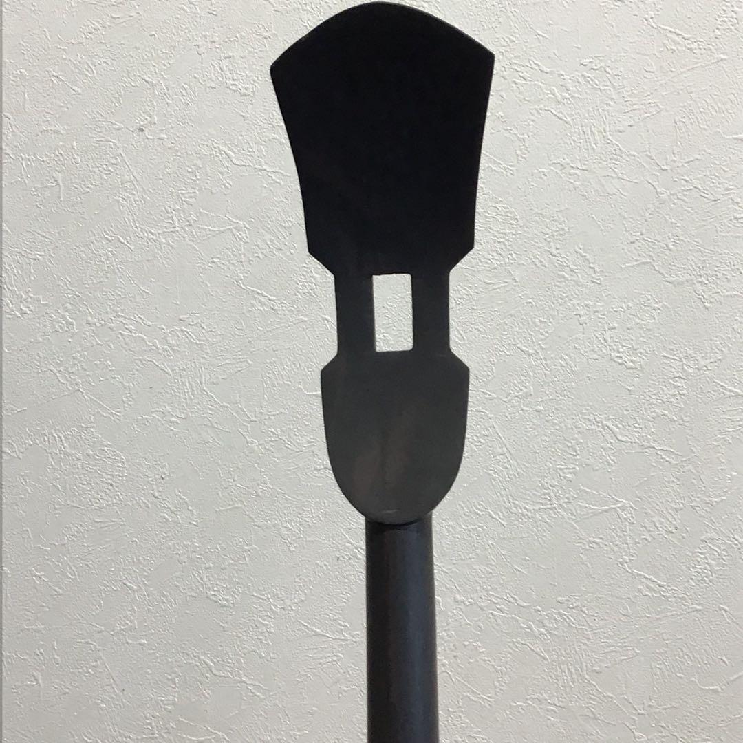 三線用棹(樹齢300年以上縞黒檀)塗装なし