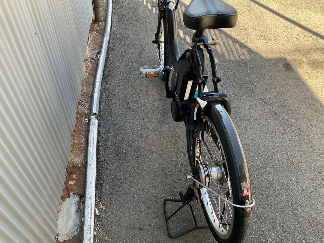 ヤマハ新機種電動アシスト自転車pas city20インチブラックアルミボディー