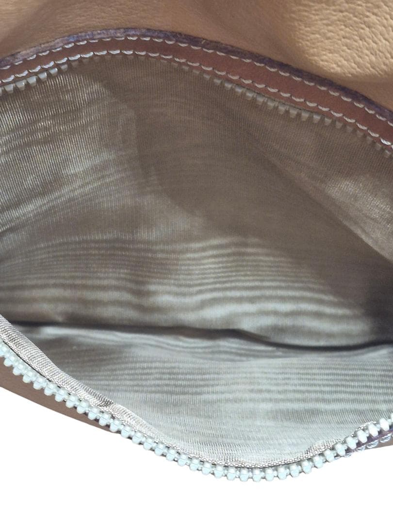 CELINE　セリーヌショルダーバック　巾着型　マカダム柄