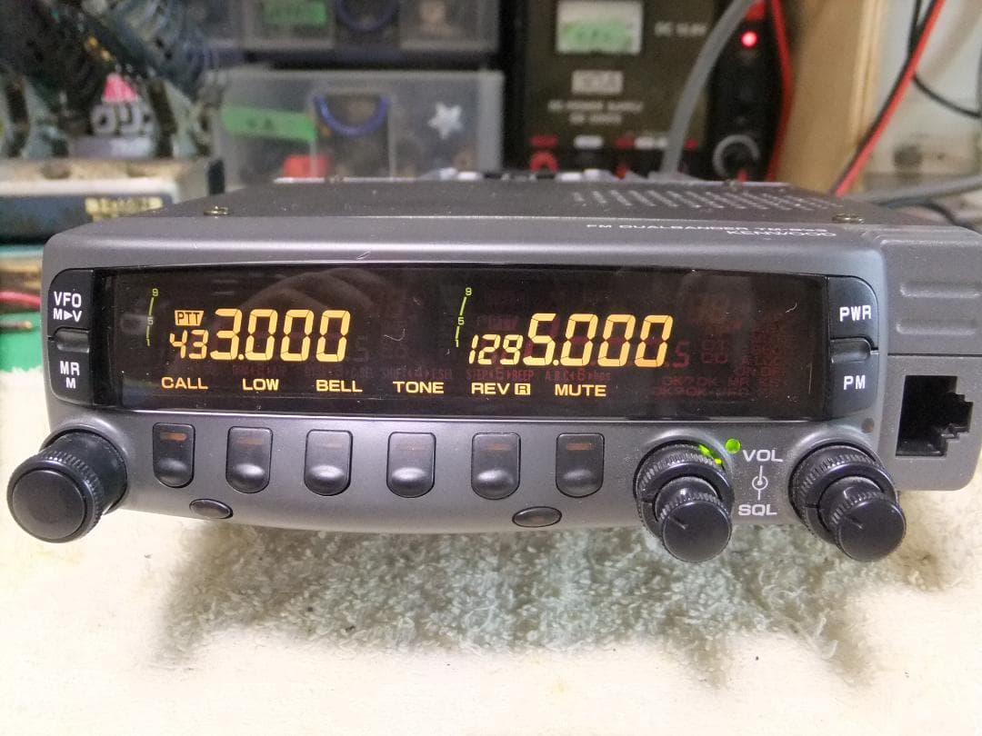 ☆最終値下！ケンウッド　430/1200MHz帯モービル　TM-833V（現状）