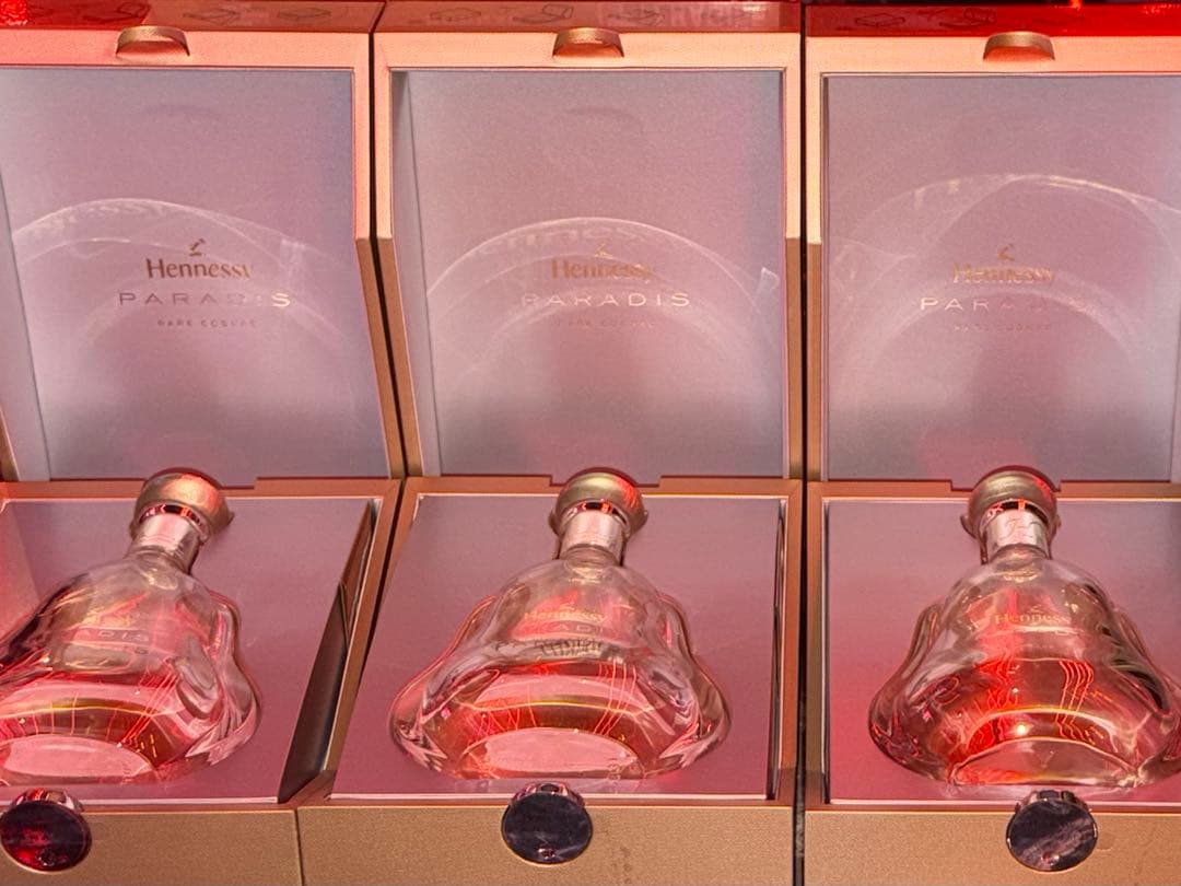Hennessy Paradis ヘネシー パラディ空瓶 3本箱付 外箱付