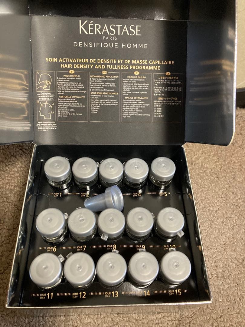 ケラスターゼ　DS ヘアデンシティープログラム　オム　6ml×30本