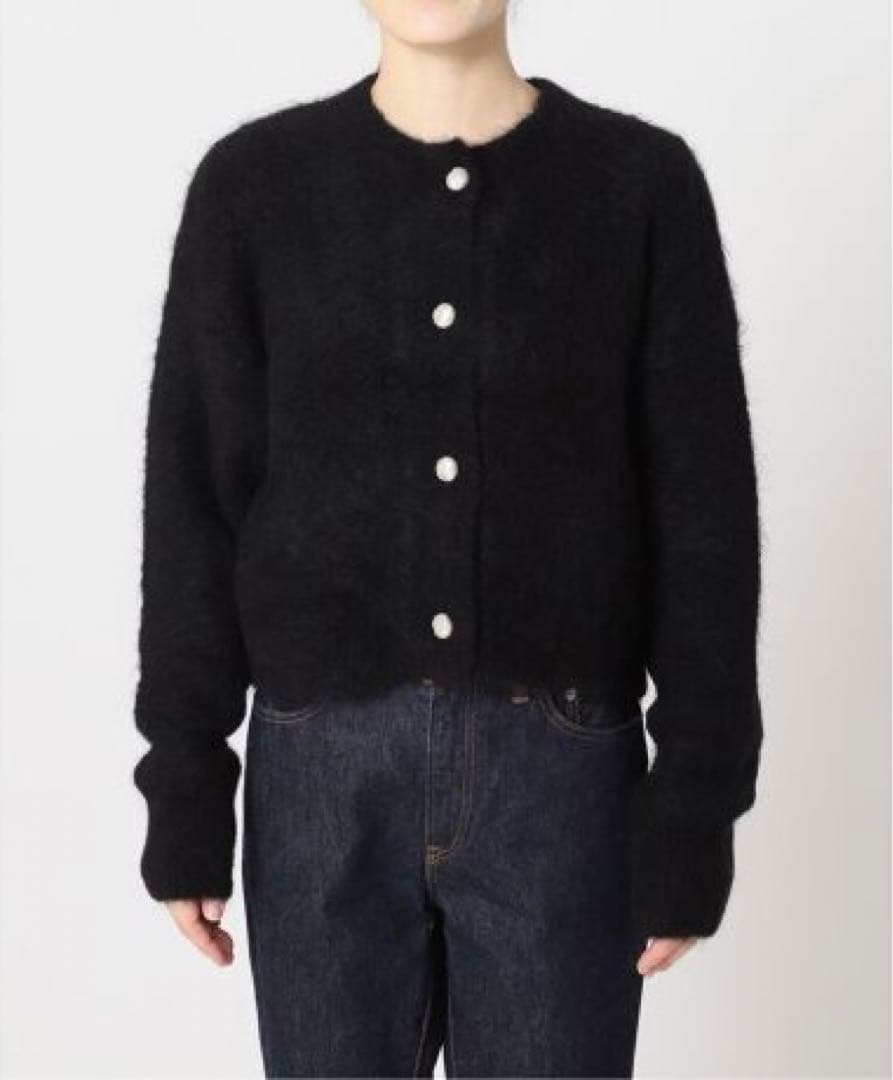 極美品！ジャーナルスタンダード レザージュ アルパカ シャギー カーディガン