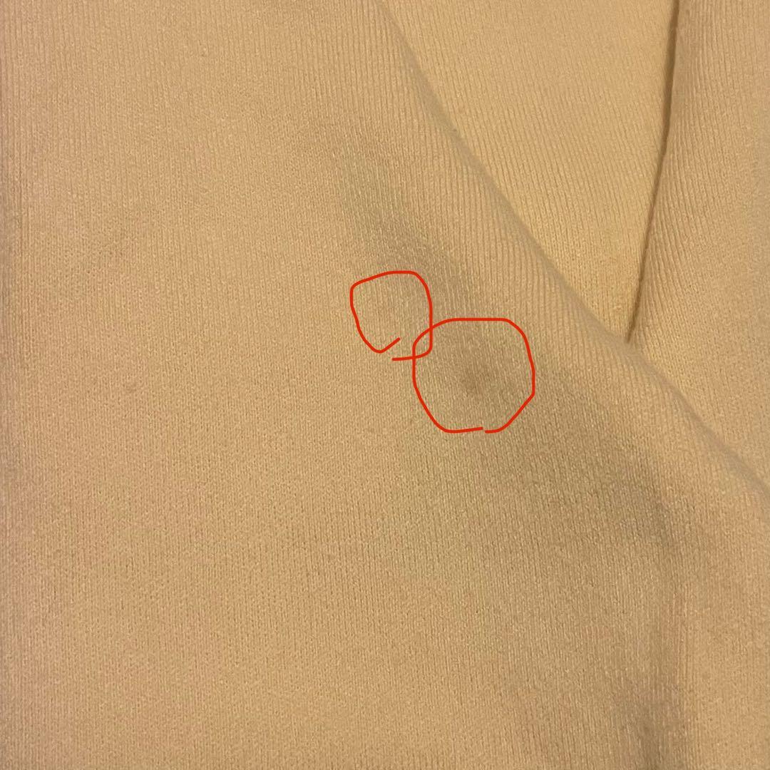 caban コットンカシミアクルーネックカーディガン