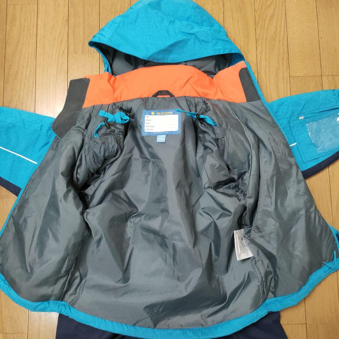 デサント スキーウェア 130cm 上下セット