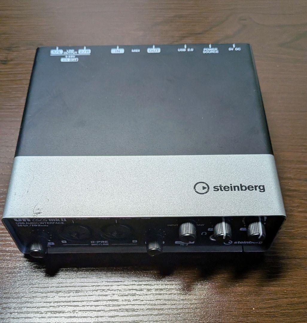 ジャンクSteinberg UR22 mkII USBオーディオインターフェース