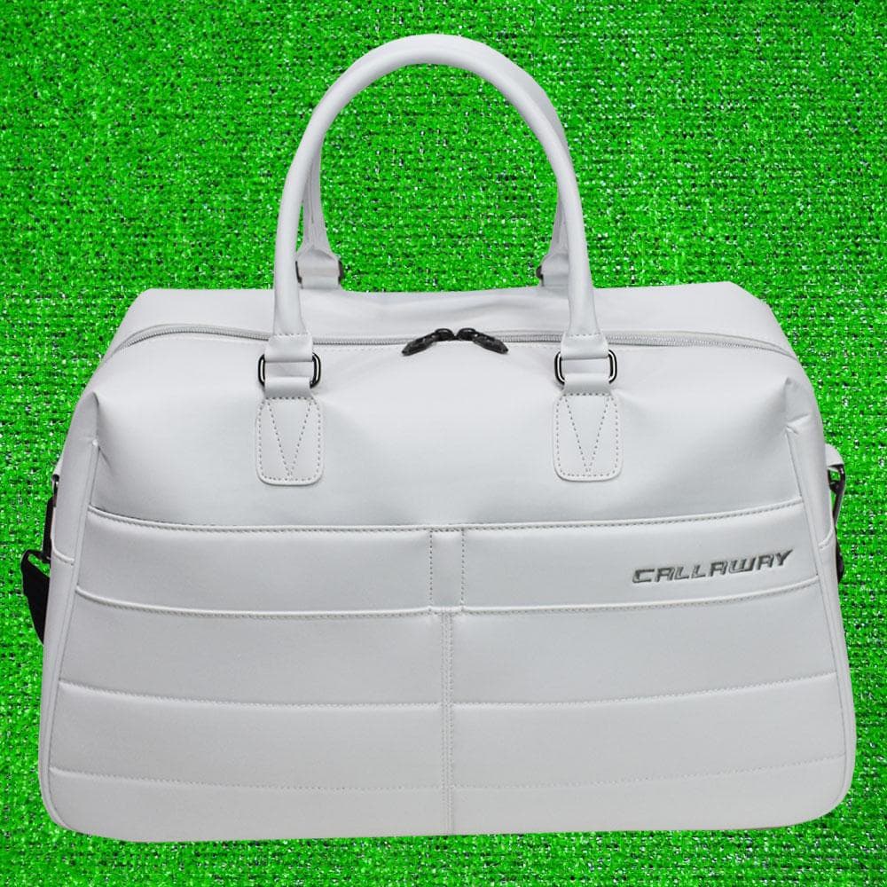 Callaway/キャロウェイ ゴルフ ボストンバッグ【ホワイト】新品！