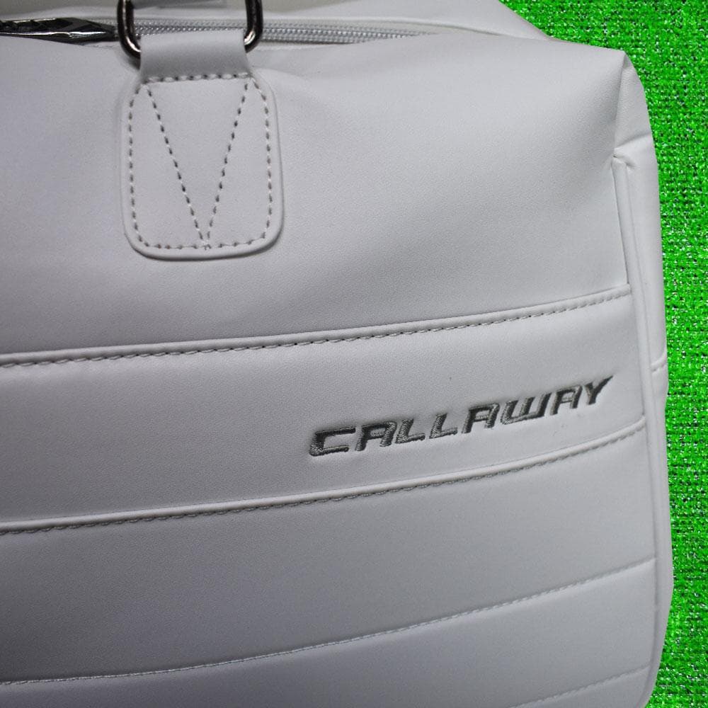 Callaway/キャロウェイ ゴルフ ボストンバッグ【ホワイト】新品！