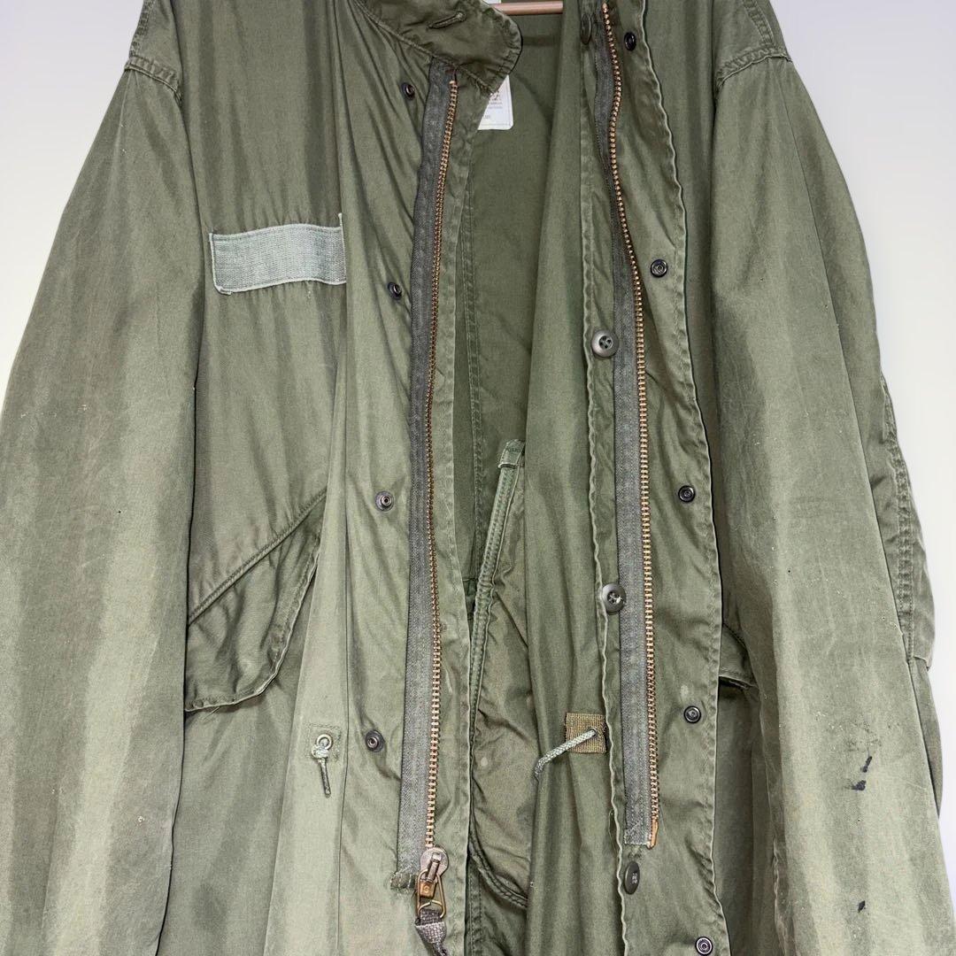 米軍 実物　M65 フィッシュテールパーカー　シェルのみ　82年製　モッズコート