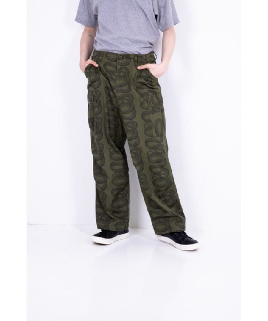 HYSTERIC GLAMOUR SNAKE カーゴパンツ