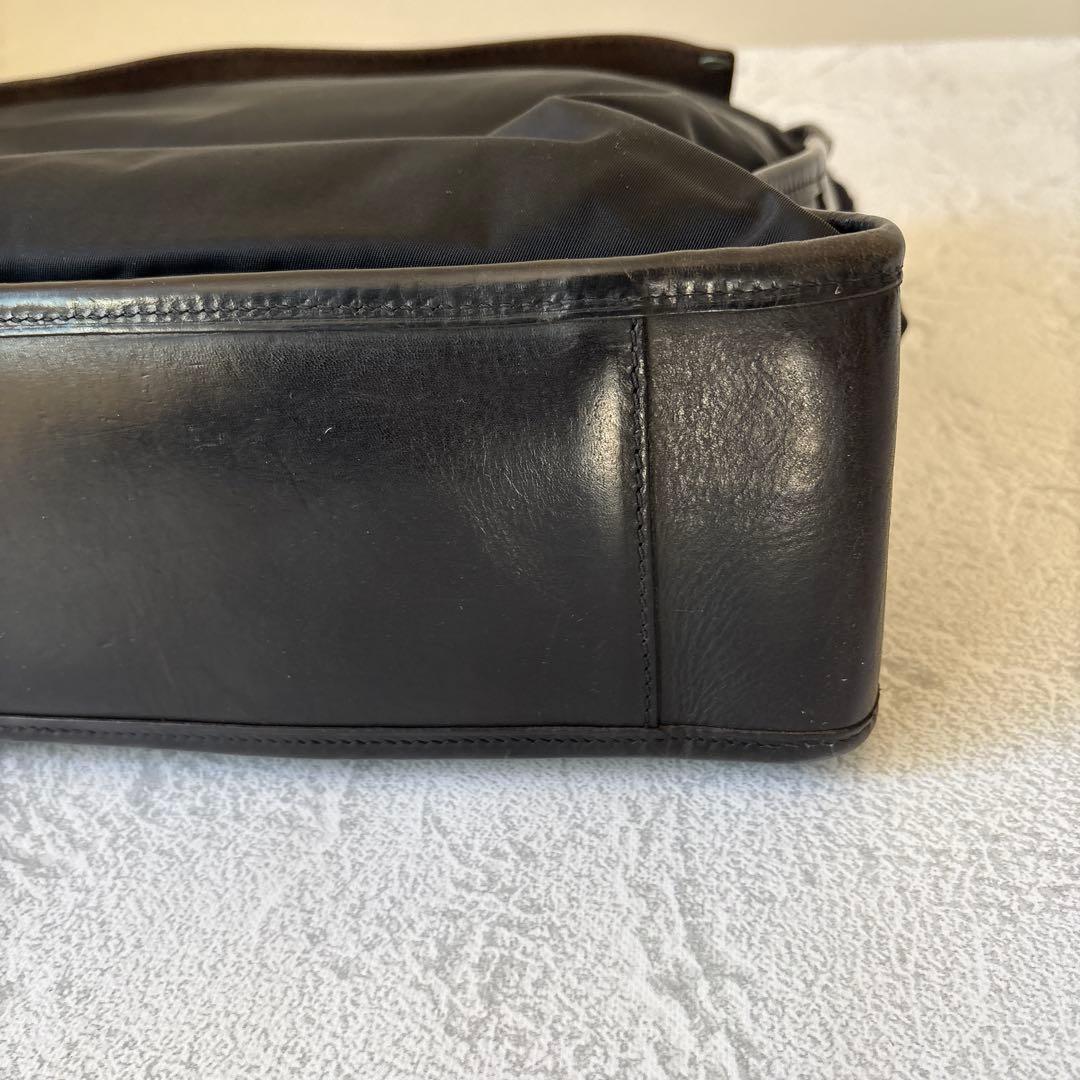 Felisi フェリージ ナイロンレザー ブリーフケース 8637/2 黒