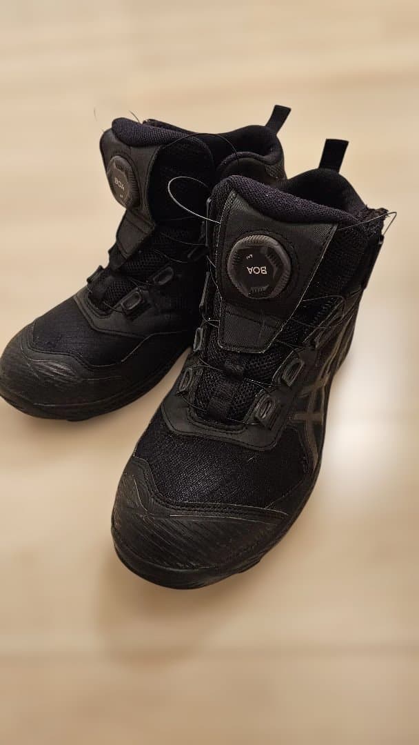 ASICS BOAシステム CP604 G-TX BOA安全靴 ブラック