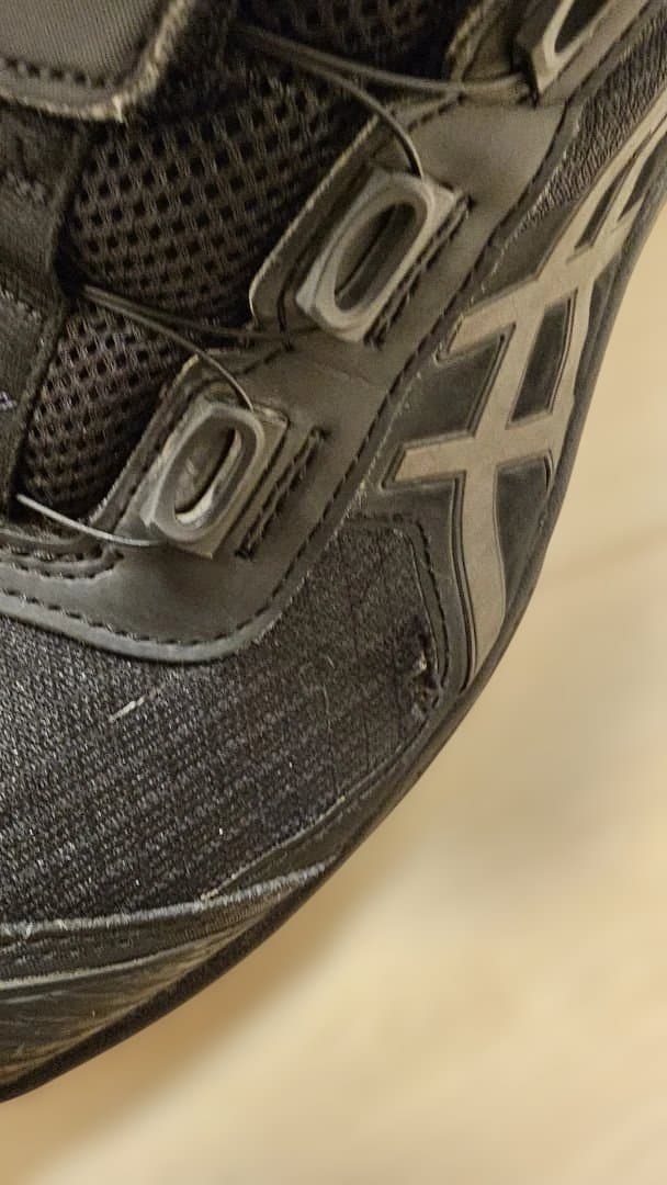 ASICS BOAシステム CP604 G-TX BOA安全靴 ブラック