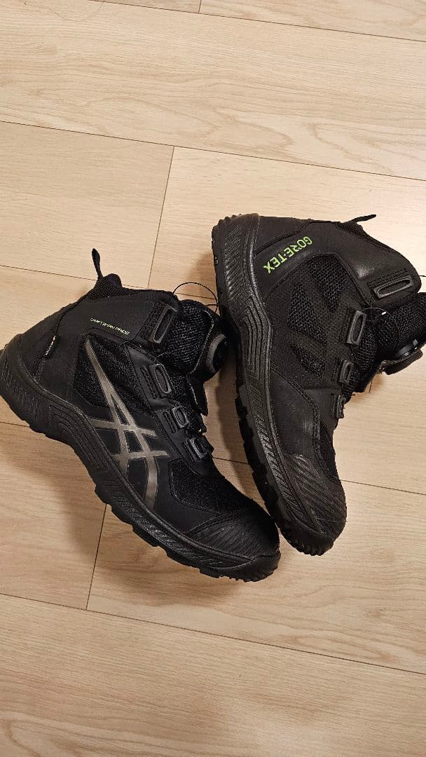 ASICS BOAシステム CP604 G-TX BOA安全靴 ブラック