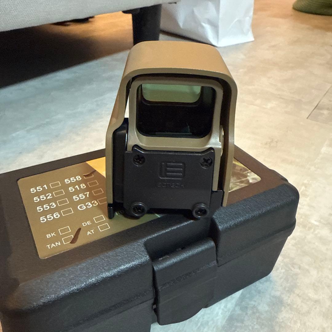 EOTech ドットサイト　ブースター　セット　タンカラー
