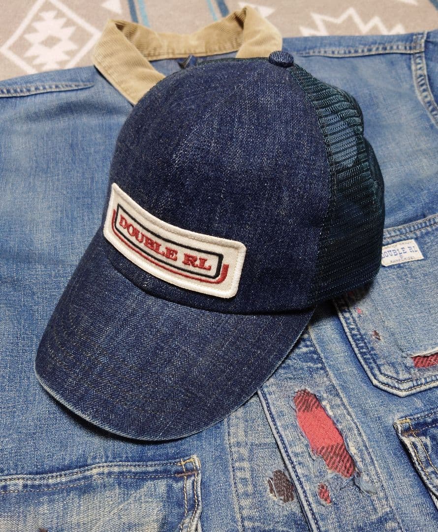 RRL インディゴコットンリネンデニムジャケット ラルフローレン