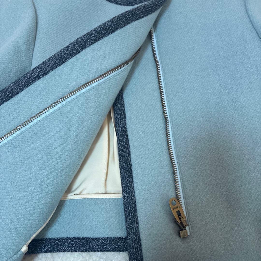 極美品⭐️Chloé ライトグリーン　コート　36