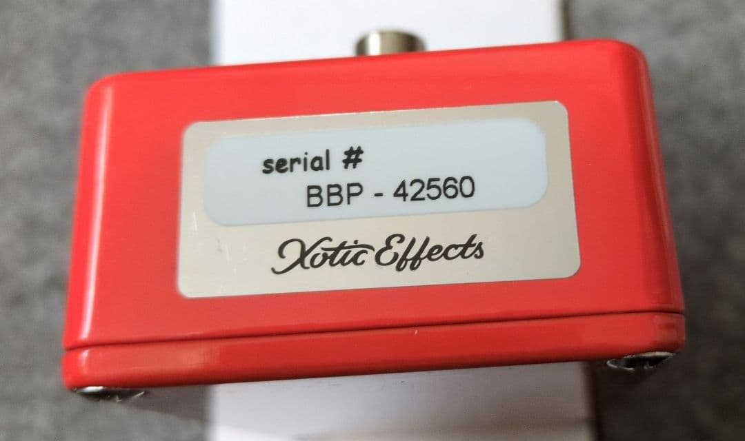 Xotic Effects BB-preamp ギターエフェクター