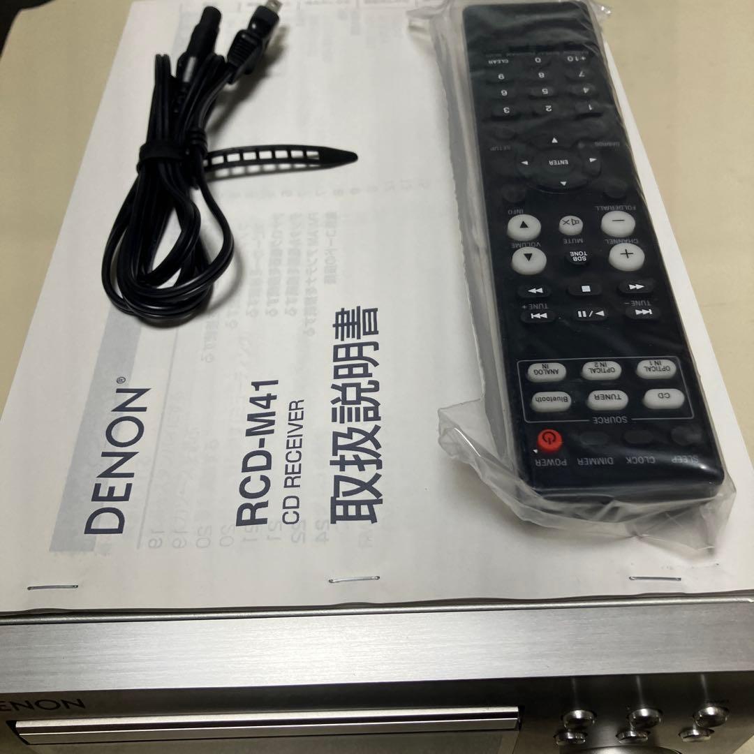 DENON CD-RECEIVER RCD-M41SP 整備動作品 2019年製