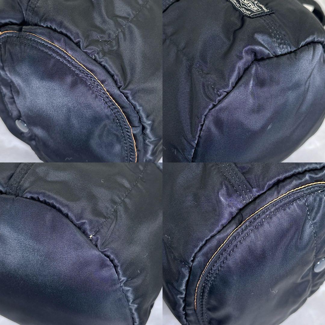 【極美品】ポータータンカー ダッフル ミニボストンバッグ吉田カバン 黒 1144