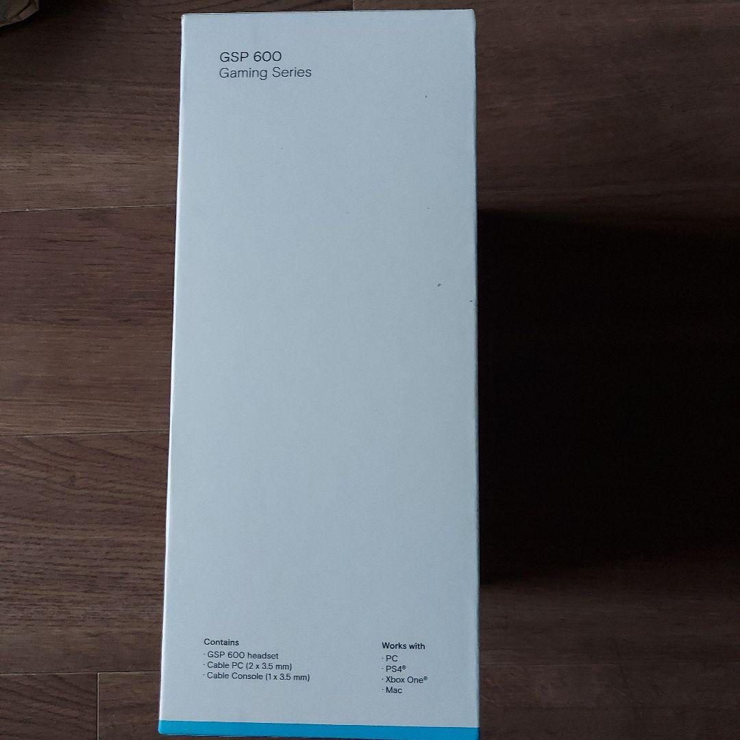 EPOS　GSP600ゲーミングヘッドセット有線密閉型 ブラック/レッドマイク付