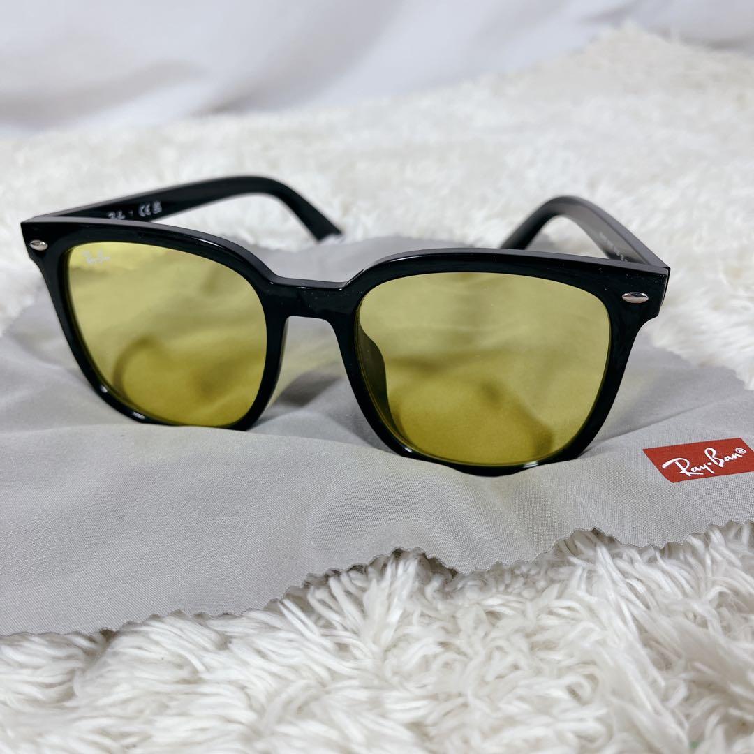 RayBanレイバン　RB4401D サングラス　ケース付き　イエロー