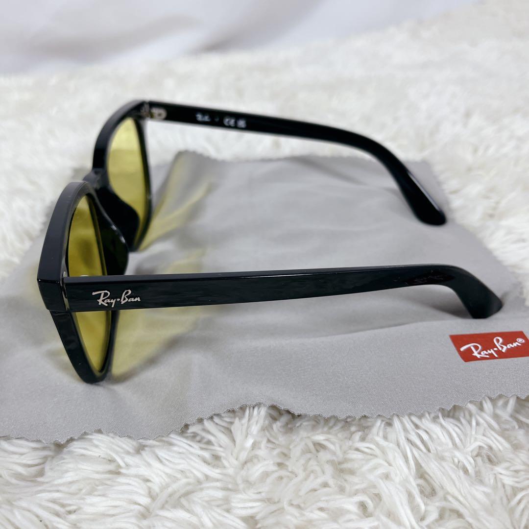 RayBanレイバン　RB4401D サングラス　ケース付き　イエロー