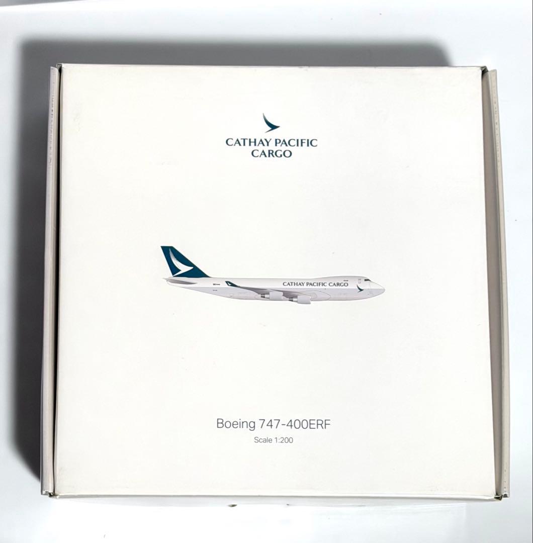 航空機・ヘリコプター hogan 1/200 B747-400ERF Cathay Pacific