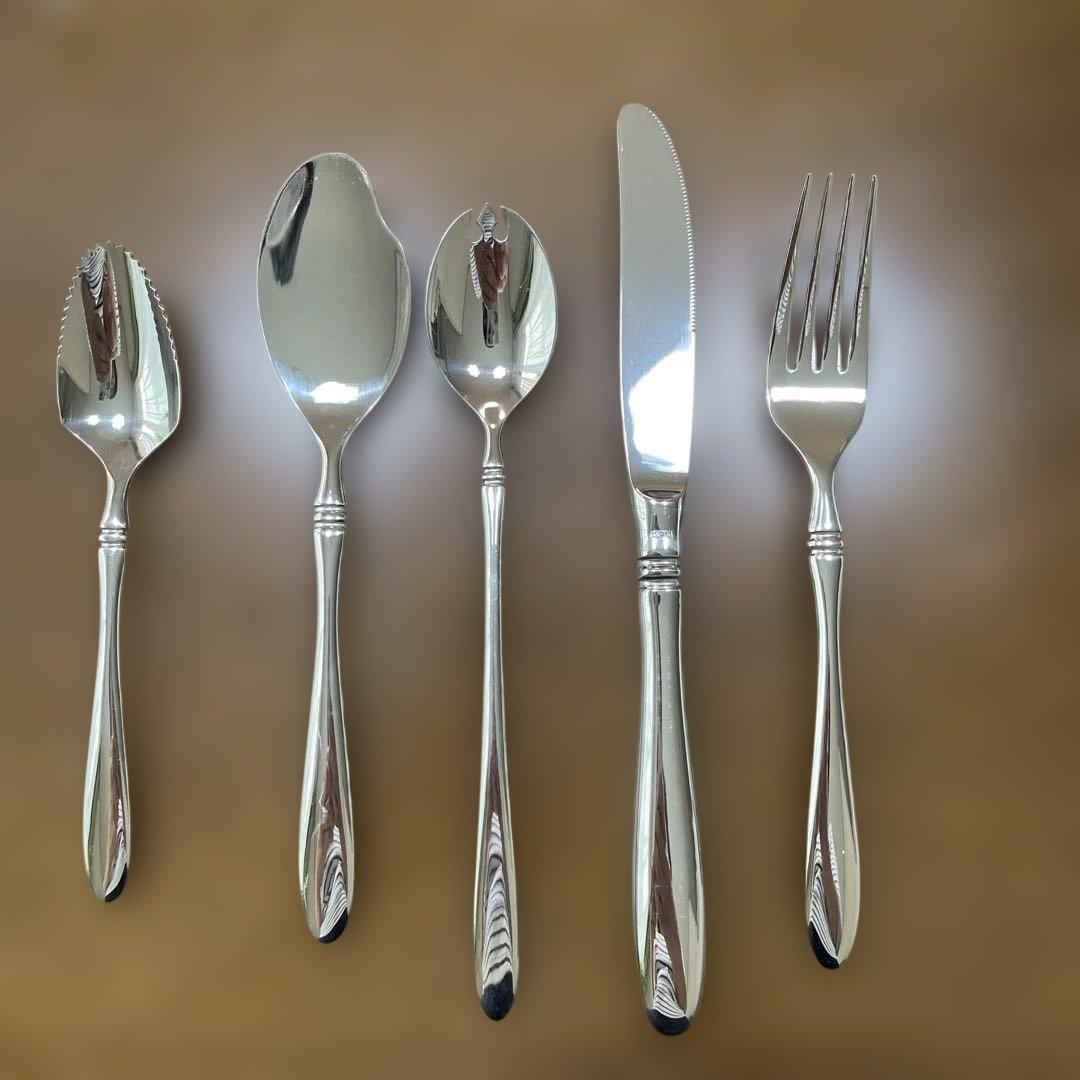 AZUMA18-18ステンレス製カトラリーセット 11点セット